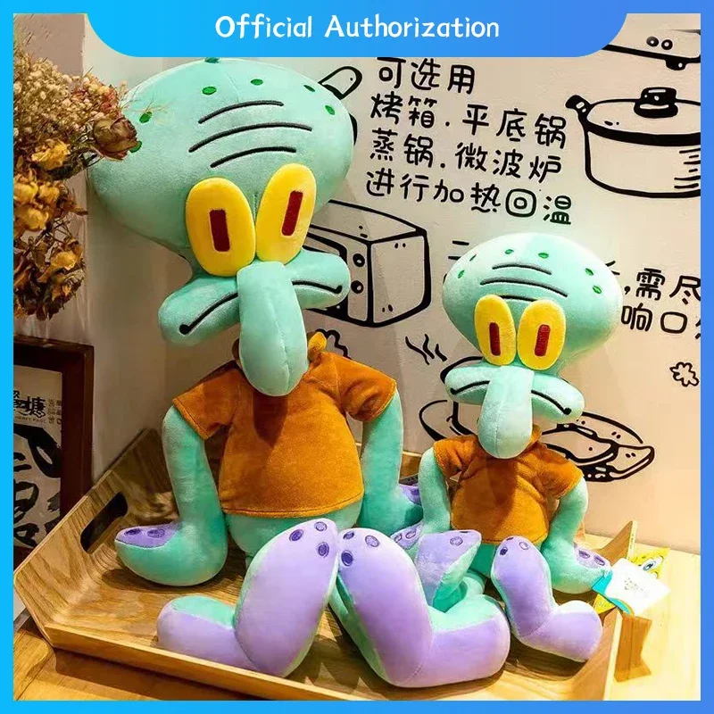 40-90 см Губка Боб Квадратные Штаны плюшевая игрушка мультфильм щупальца кальмара