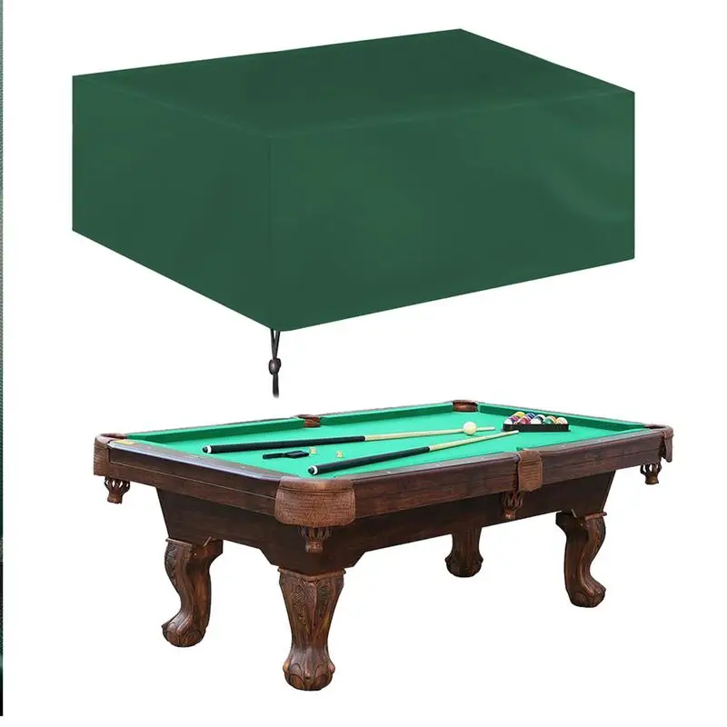 

92.5x53x8inch Dustproof Waterproof Billiard Table Cover Durable Foldable Table Cover Billiard Table Anti-UV Protector Shell