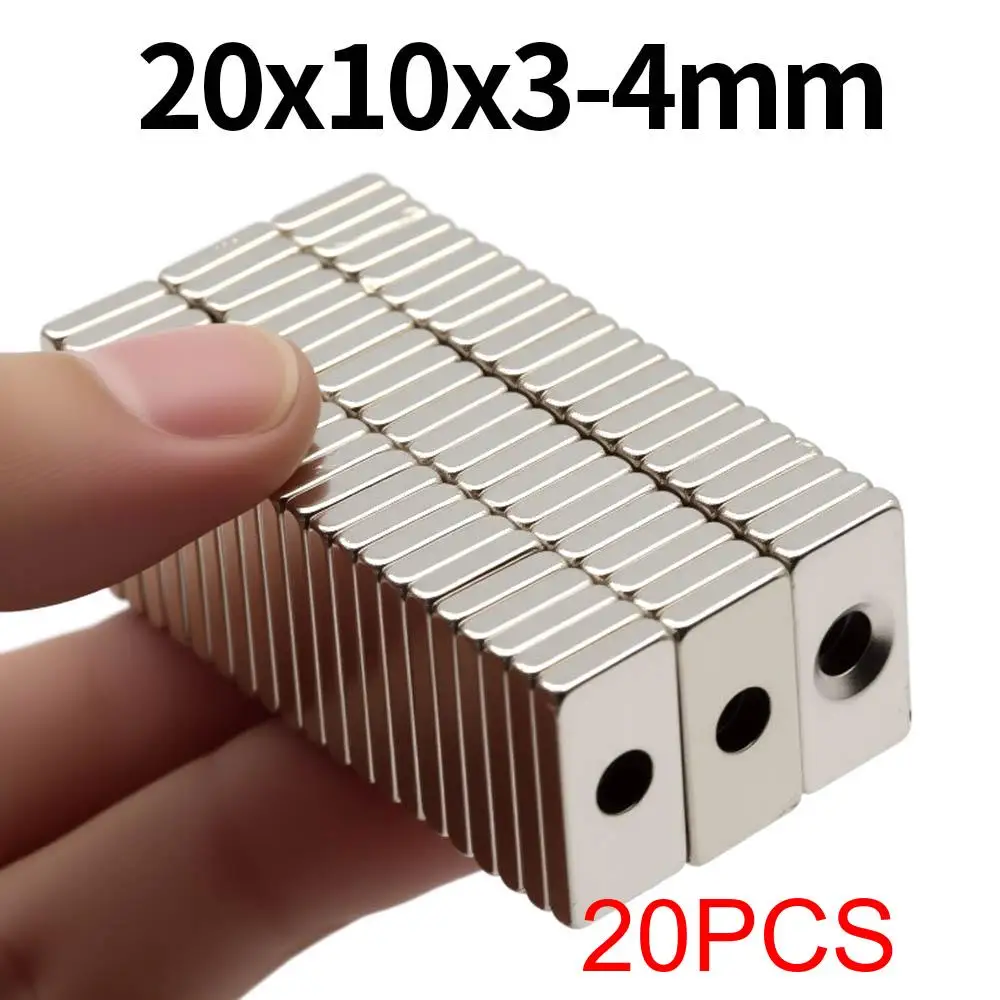 

Неодимовый магнит N35 20x10x3-4