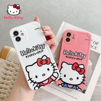 hello kitty phone case for iphone 78pxxrxsxsmax1112pro12mini phone cute cartoon girl heart case cover