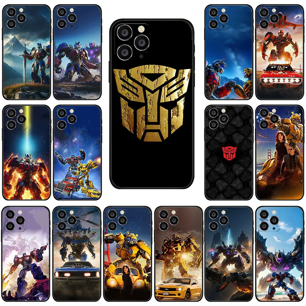 Силиконовый чехол для Xiaomi Poco F6 X6 C65 X4 M2 M3 M4 M5 F3 Pocophone F1 F2 C40 Pro KK-62 T-Transformer Robot Car