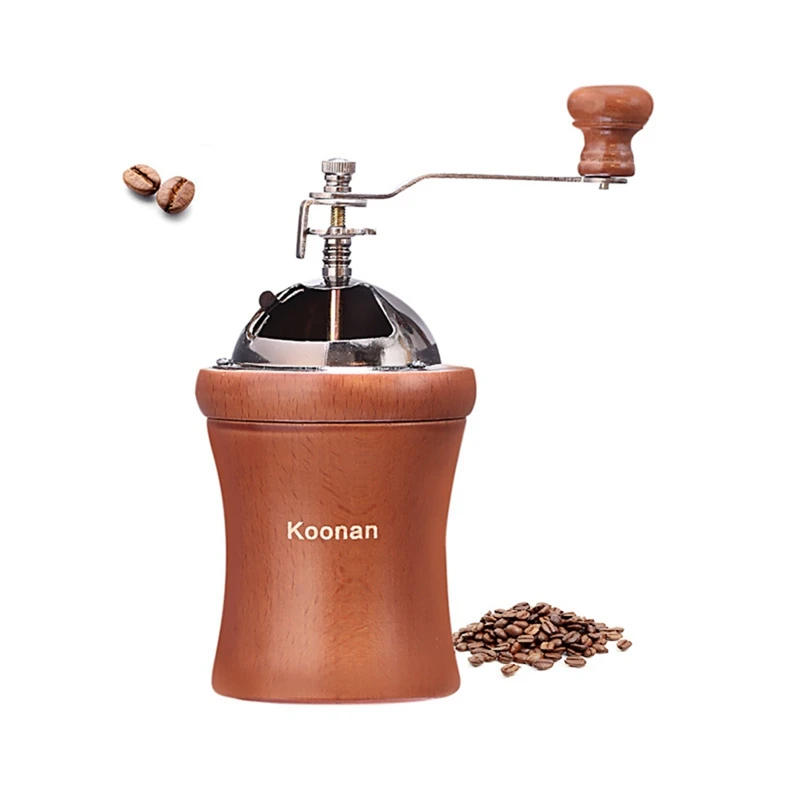 

Кофемашина Koonan с ручным приводом, кофемолка, зеркальная кофемолка, портативные ручные инструменты для кофемолки