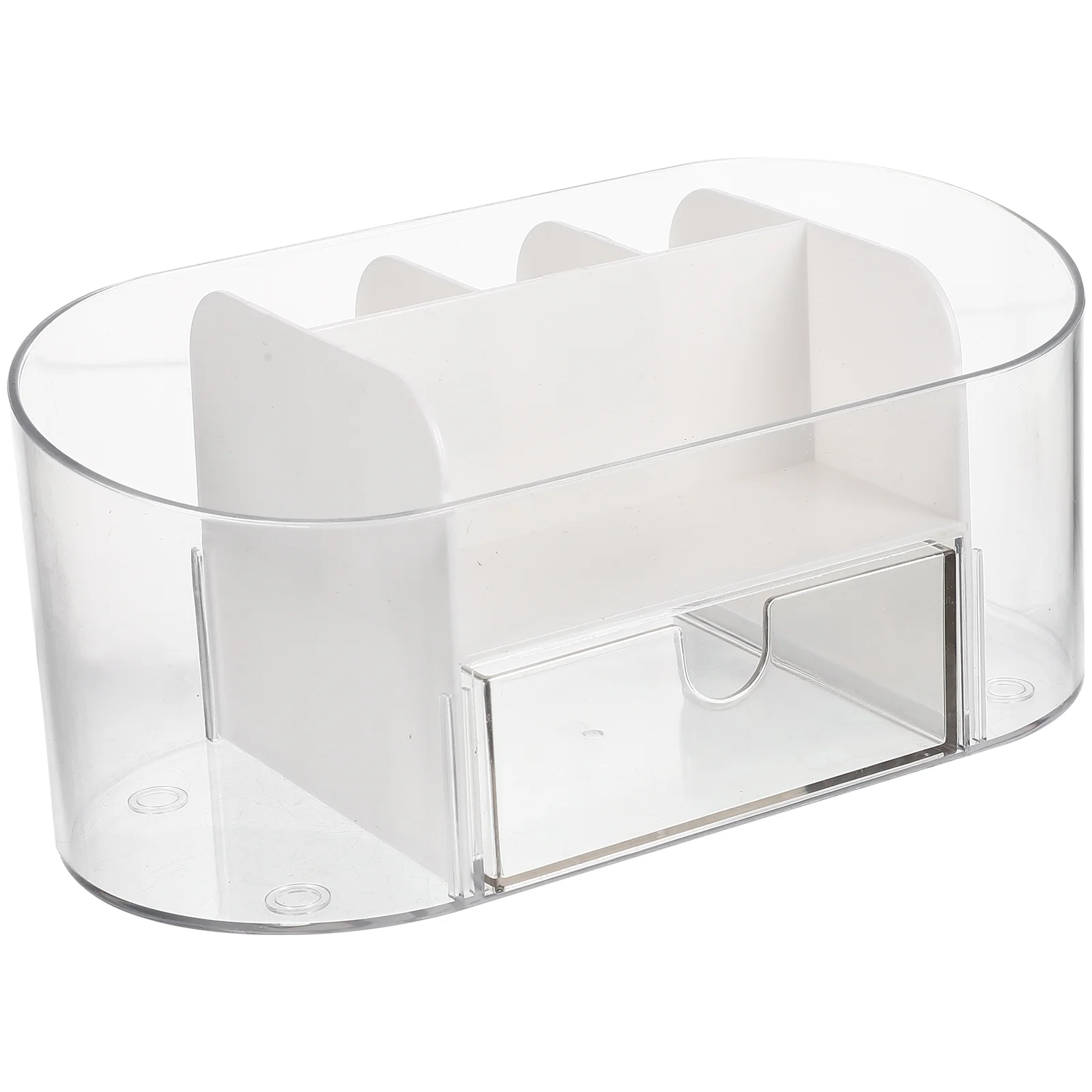 

Storage Box Multi-grid Lipstick Case Jewelry Storage Organizer White The Hips Holder Office