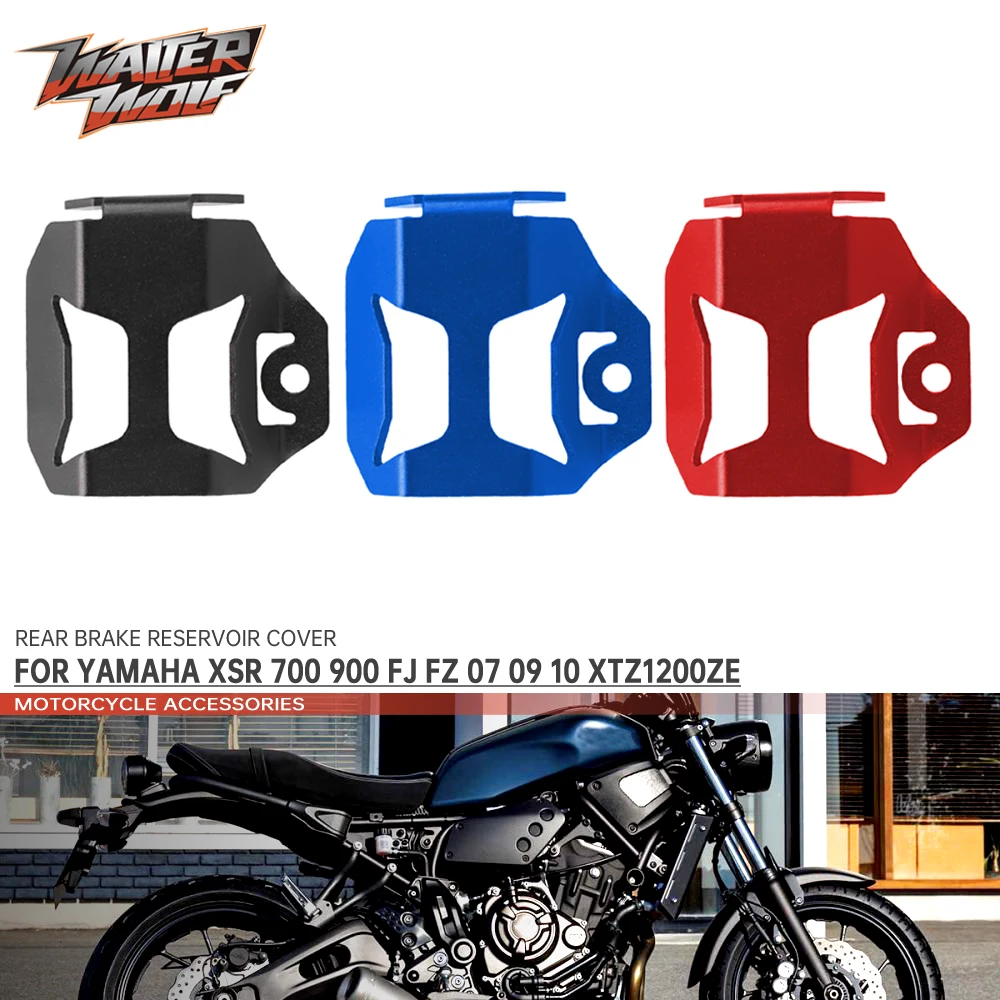 

Для YAMAHA XSR 700 900 FJ FZ 07 09 10 XTZ1200ZE задний тормозной насос жидкость резервуар Защитная Крышка мотоцикл протектор Аксессуары CNC