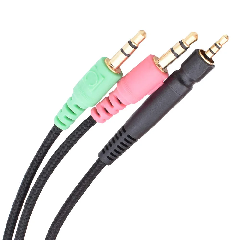 

Сменный плетеный кабель OFC для наушников Epos PC373D PC37X PC38X GSP350 GSP500 GSP600 GSP60 GSP602 H6Pro H3 Hybrid H3Pro
