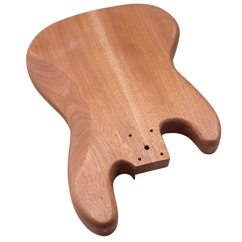 Okoume Wood JB PB Корпус бас-гитары Электрическая бас-гитара Бочка натурального цвета DIY