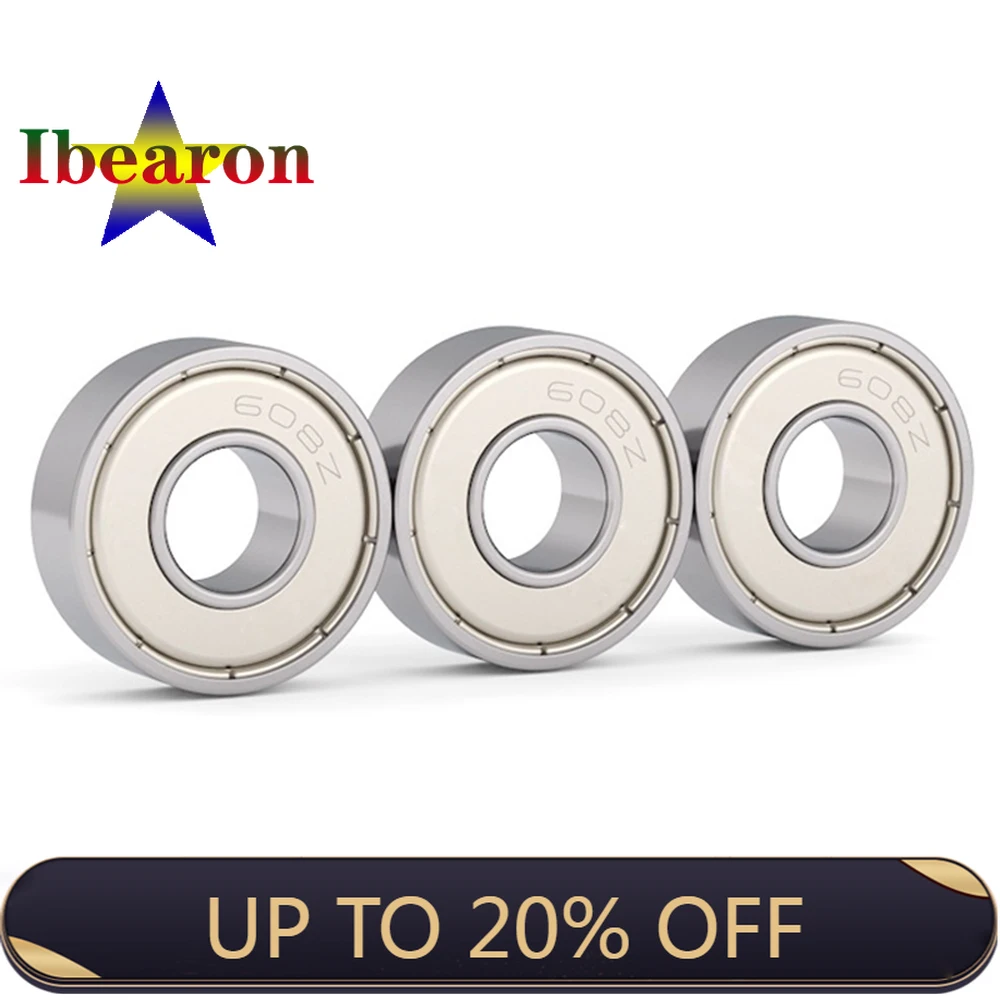 

50PCS 623ZZ Miniature Deep Groove Ball Bearings;High Quality;Double Metal Shielded Bearing;Bearing Steel