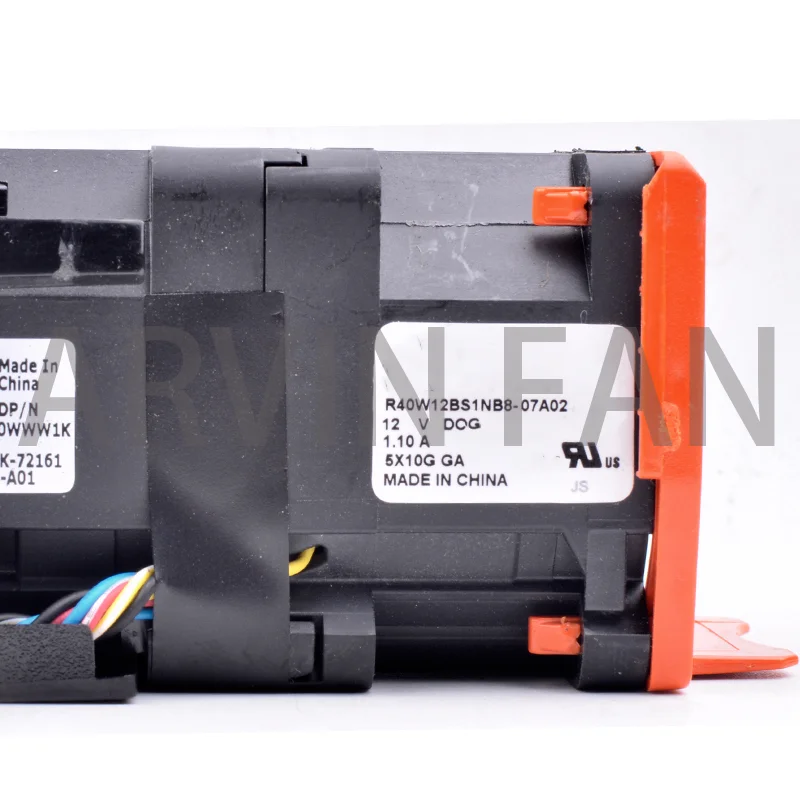 Совершенно новый оригинальный Φ 12V 1.10A R620 R630 24-дисковый серверный охлаждающий вентилятор