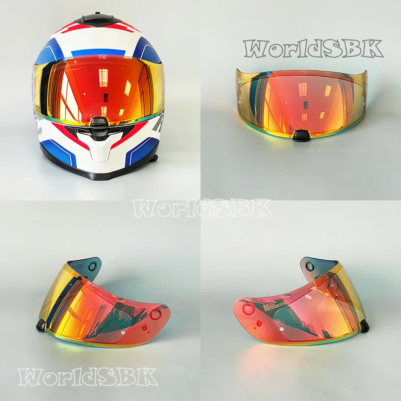 C70 / IS-17  Iridium Visor Lens Revo Lens For Motorcycle Full Face Helmet Visor Lens enlarge