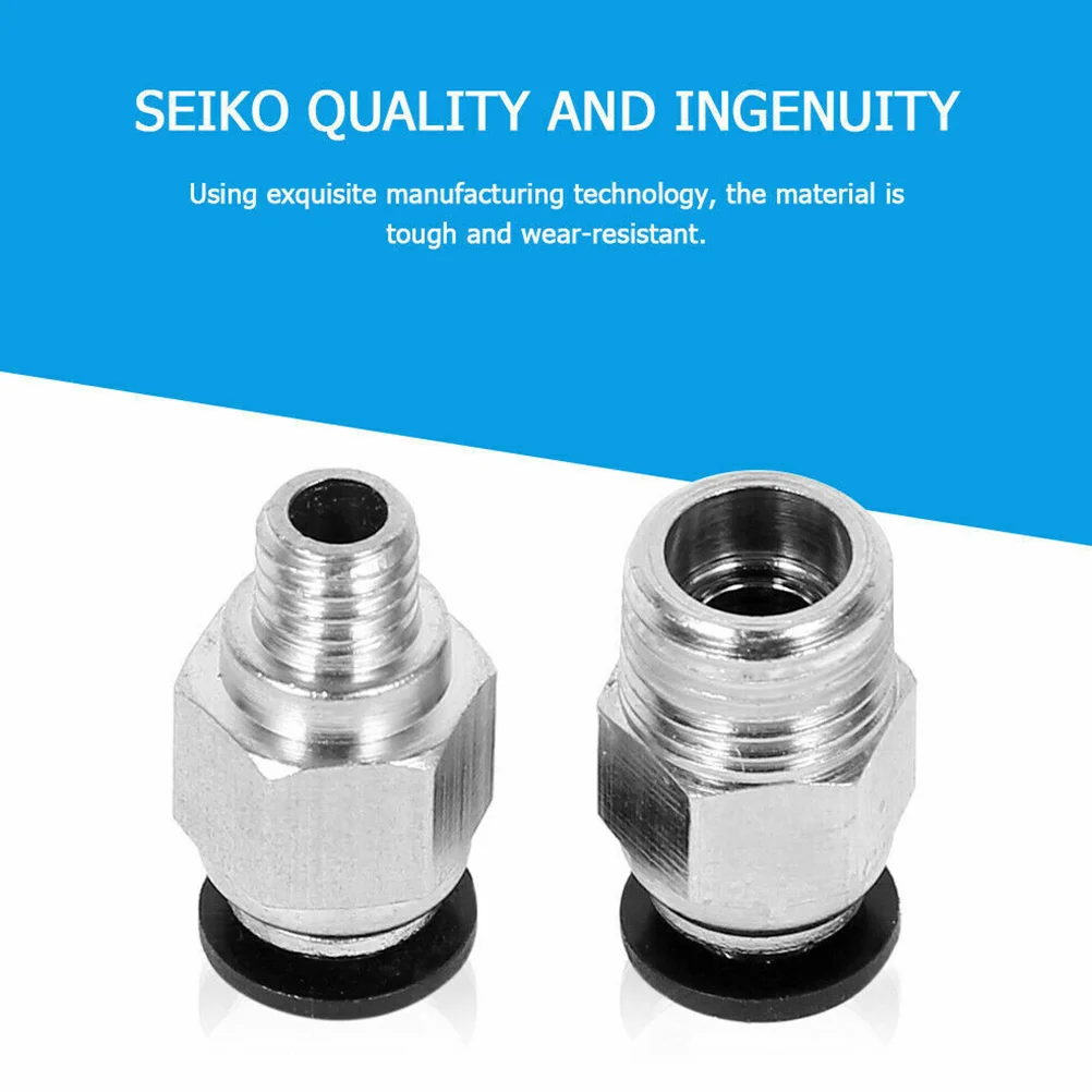 

Feed Tube Accessories PTFE Tube PC4-M10 Pneumatic Connector Feeding PTFE Bowden Tube Extruder Ptfe Capricorn