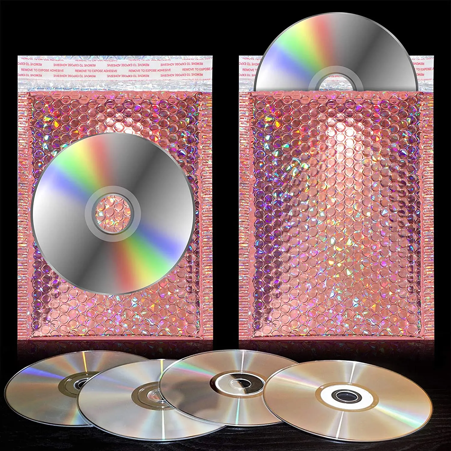 Рисунок 3 - Конверты Пузырьковые с лазерной пудрой