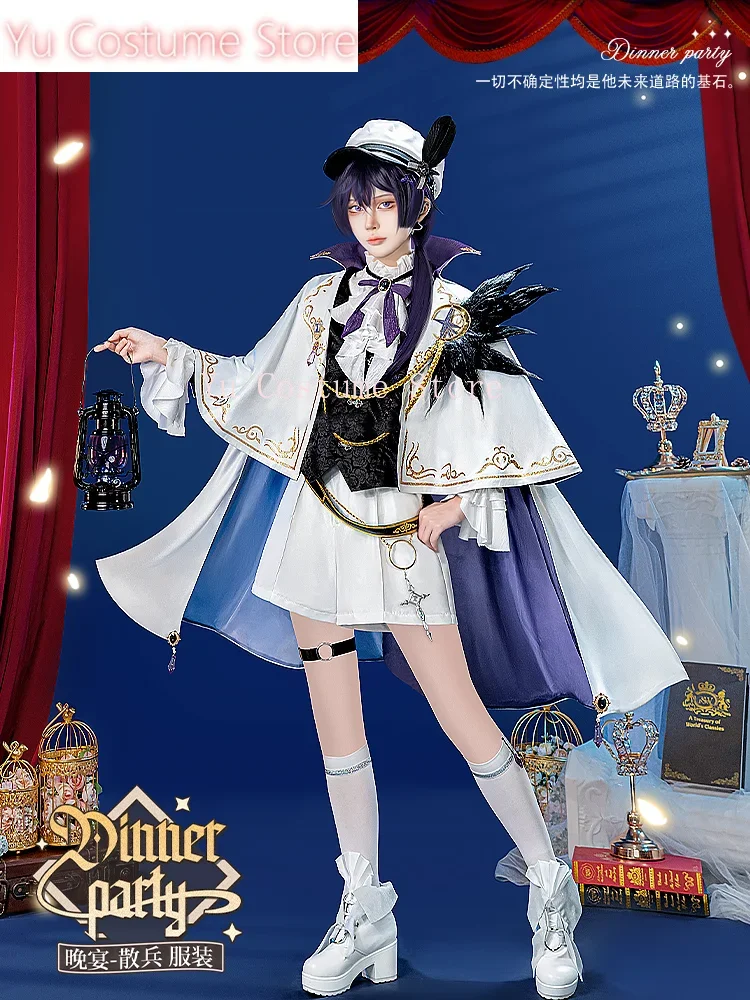 Yu костюм Genshin Impact Lynette Magician игровой милые комбинезоны косплей Хэллоуин вечерние