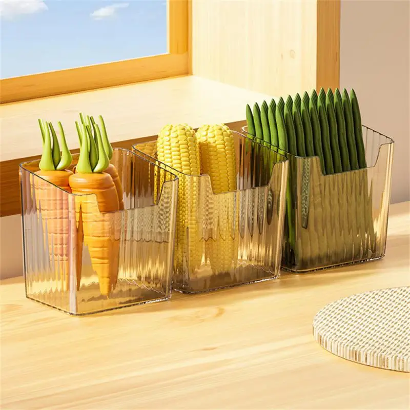 

Kitchen Onion, Ginger Garlic Storage Basket Shelf Refrigerator Side Door Storage Basket Packaging And Fresh-Keeping Basket 2023