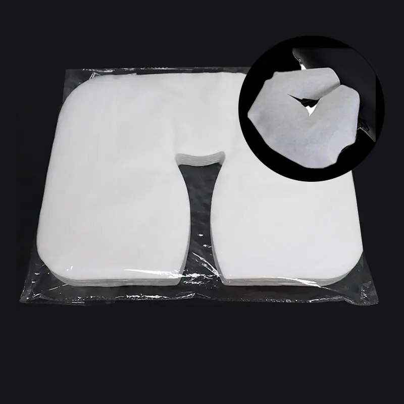 

Disposable Non-Woven Headrest Pillow Paper Beauty Spa Salon Bed Table Cover