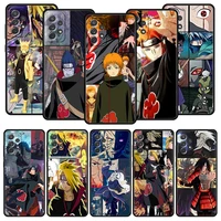 naruto akatsuki anime phone case for samsung galaxy a51 a71 a21s a12 a11 a31 a52 a41 a32 a01 a23 a33 a53 a73 a03s a13 5g cover