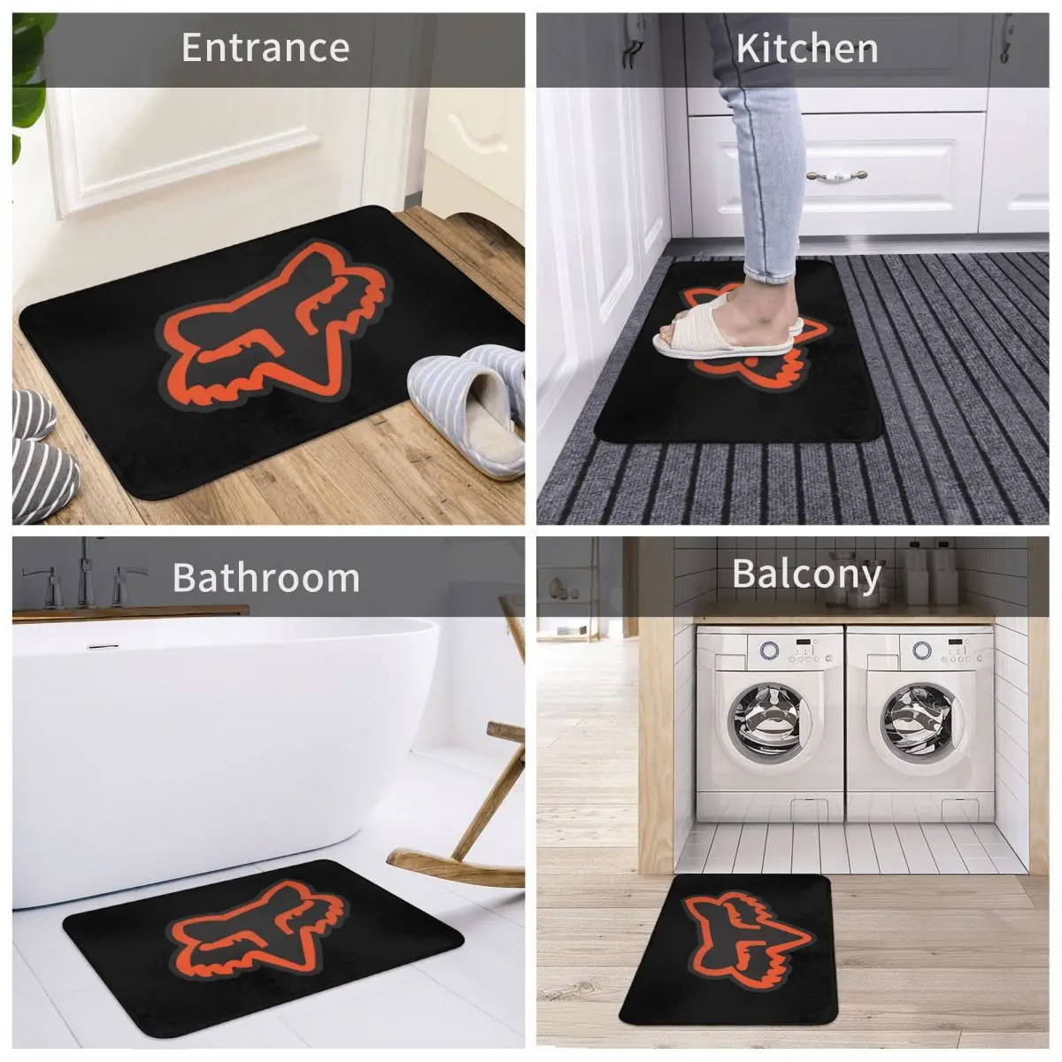 

Bath Mat Best Logo Racing Trending Decor 3D Rug Carpet Doormat Anti-slip Entrance Living Room Home Kitchen Antiwear Bedroom