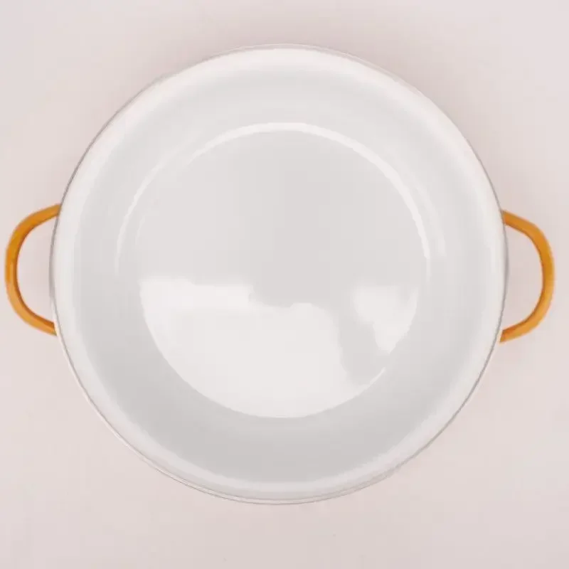 Кастрюля для супа с антипригарным покрытием эмалированная кастрюля