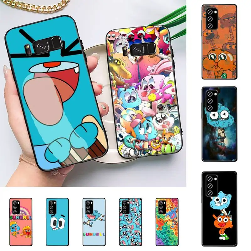 

Anime-World-of-Gumball Phone Case for Samsung J 2 3 4 5 6 7 8 prime plus 2018 2017 2016 core