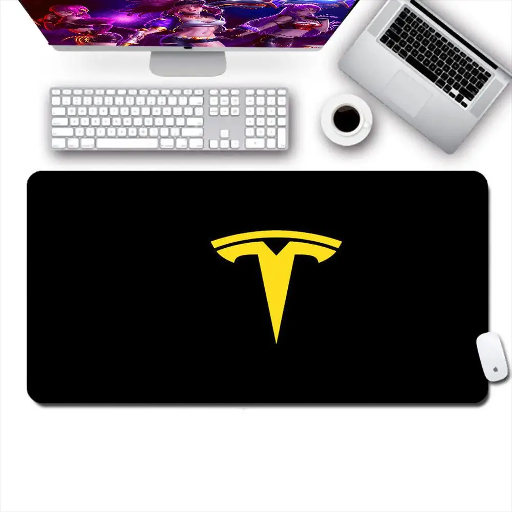 

Большой игровой коврик для мыши Tesla 900x400, игровые аксессуары, резиновый коврик для мыши для ПК, офиса XXL, клавиатура для ноутбука, компьютерный Настольный коврик для Cs/lol