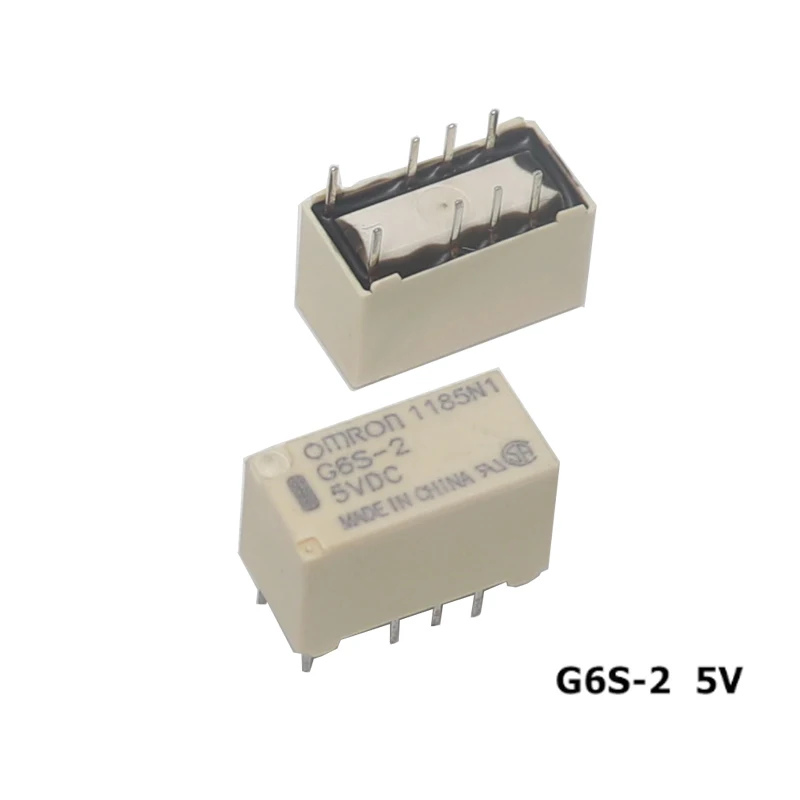 

Миниатюрное сигнальное реле G6S-2 5В 12В 24В 2А (5 шт.)