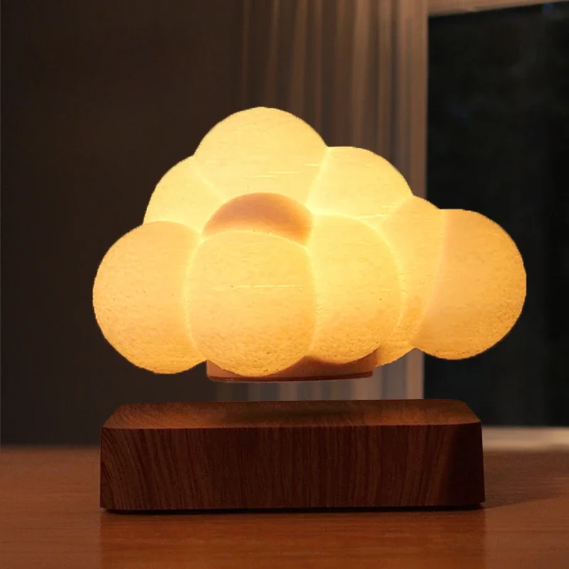 Романтическая атмосфера магнитная левитационная лампа в форме облака