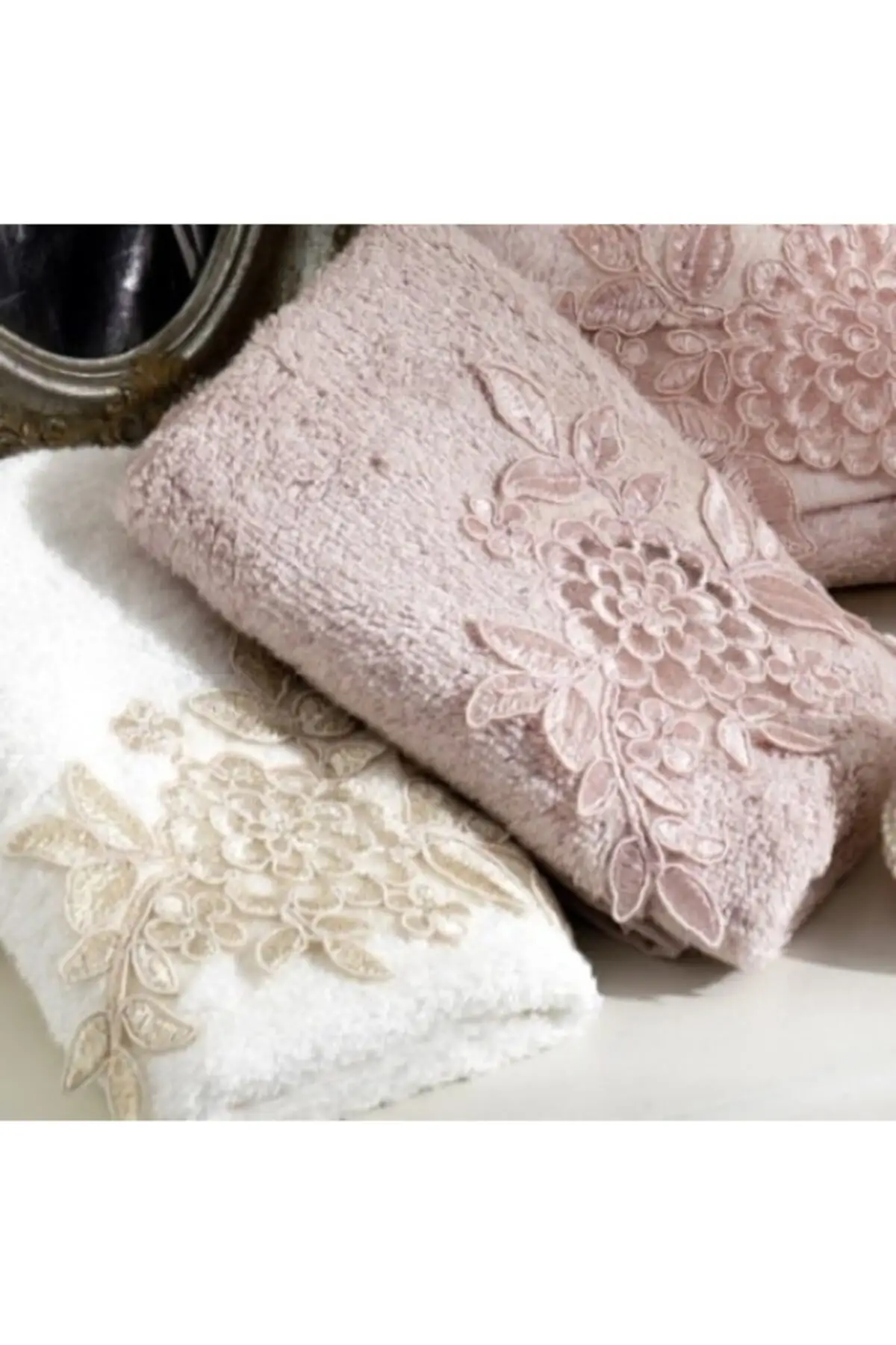 

2 pcs Embroidered Towel Gift Quality