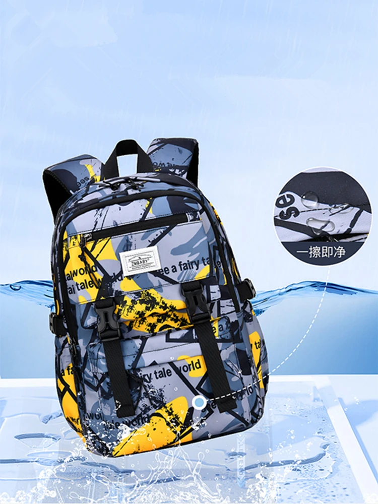 Camouflage School Bag Senior Grade 1-3-6 Mochilas for Boys New Primary Children Bag Pack Middle School Fashion Student Backpacks