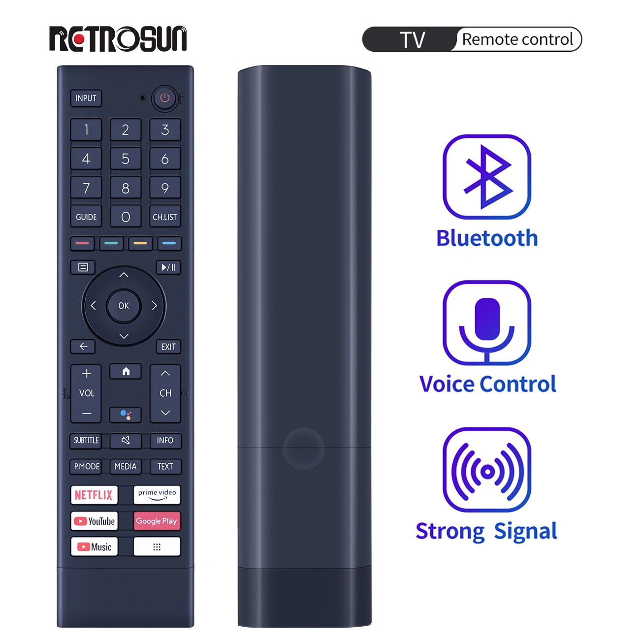 

Новый пульт дистанционного управления с функцией Bluetooth для смарт-телевизора Hisense в