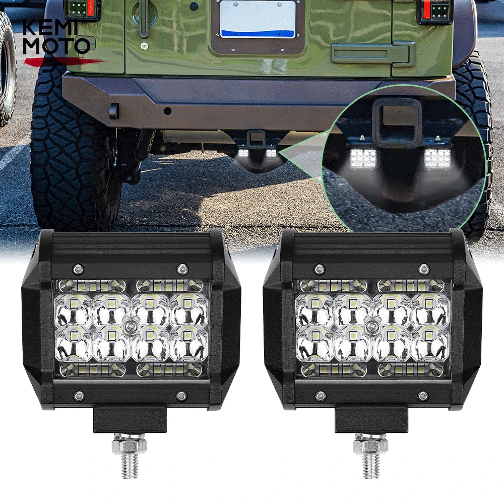 

2 шт., Автомобильные светодиодные фары 4 дюйма для Jeep Wrangler JK JL Gladiator JT