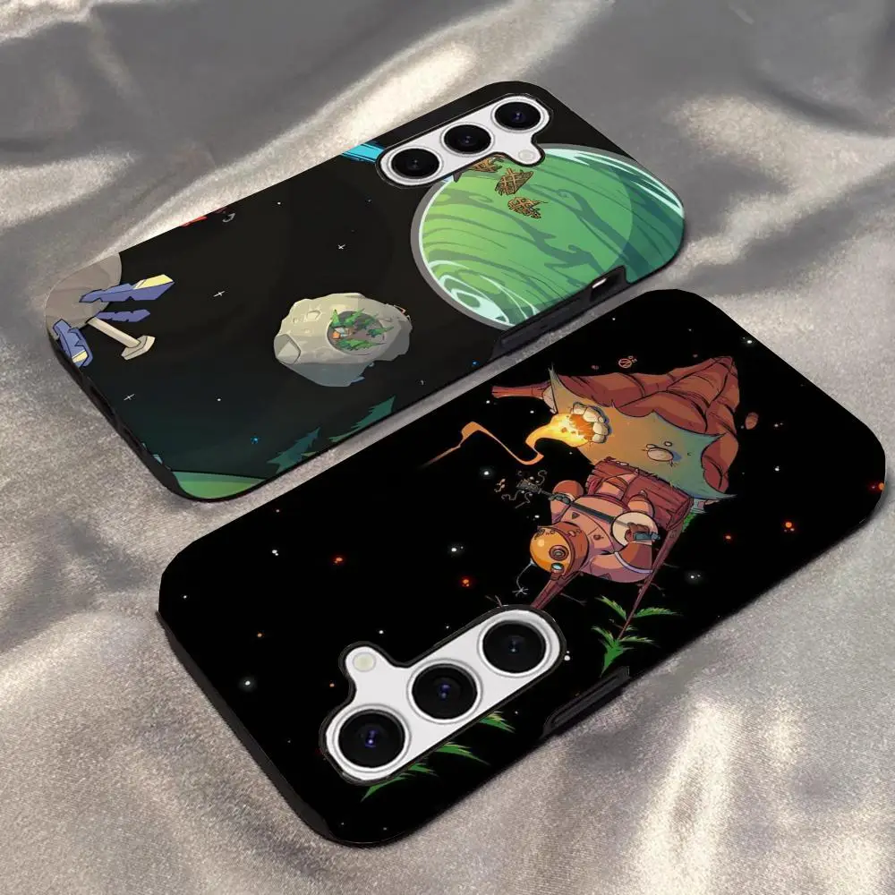 Фото Outer Wilds Game Phone Case For Samsung S25 S24 S23 S22 S21 Plus Ultra A56 A36 A26 A16 Glossy HD Hard PC Cover №1
