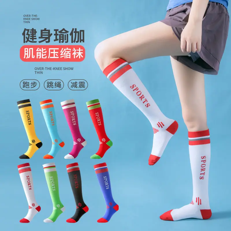 

Men Women Compression Socks Fit For Sports Compression Socks For Anti Fatigue Pain Relief Knee Prevent Varicose Veins Socks