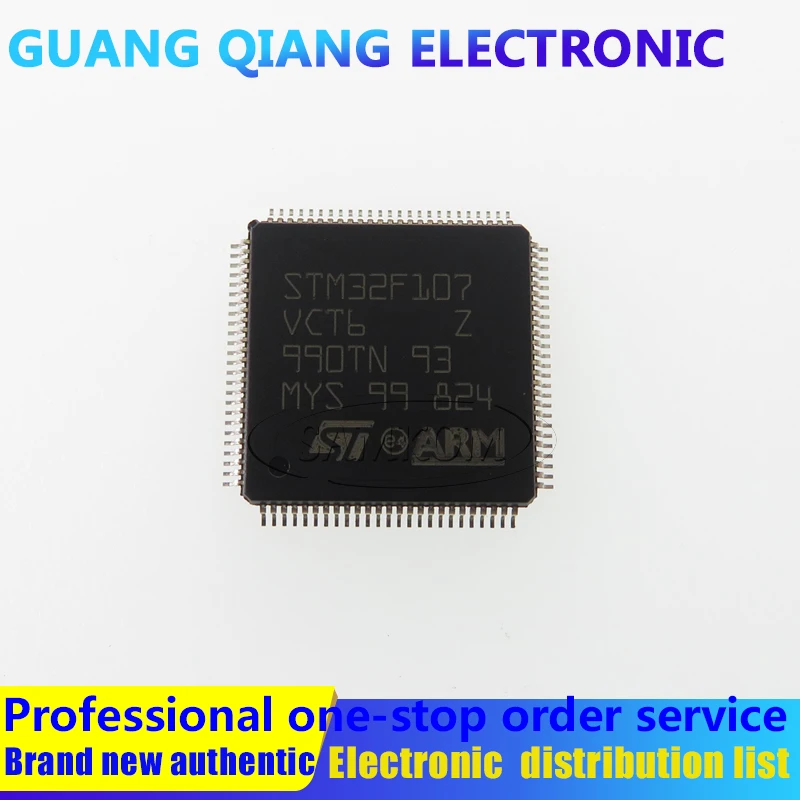 1 шт. STM32F107VCT6 IC MCU 32BIT 256KB FLASH 100LQFP