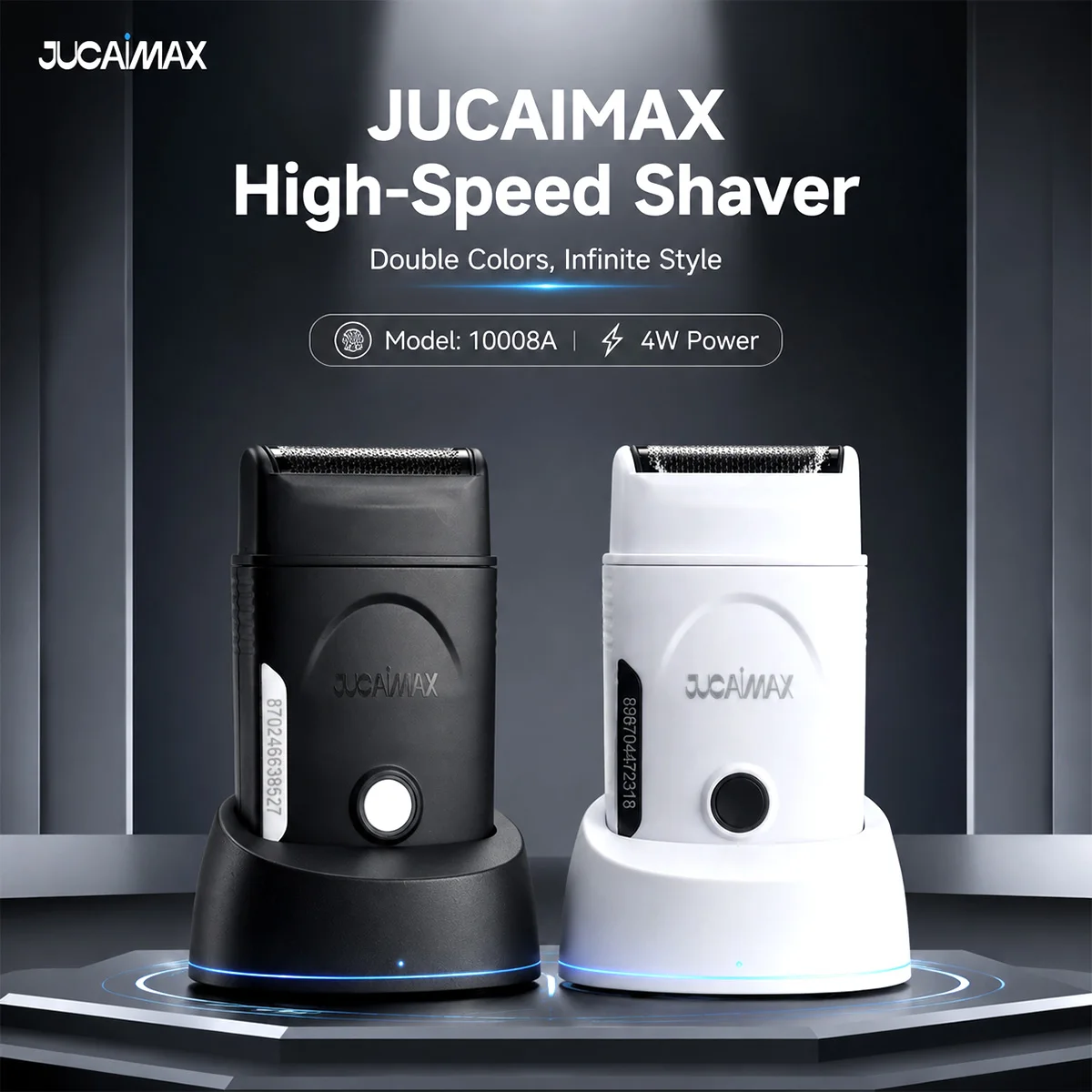 Фото Электробритва JUCAIMAX 10008A для мужчин, возвратно-поступательная, беспроводная, профессиональная, для барбершопов, для финишной обработки №2