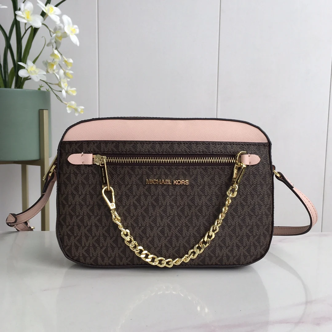 Фото Женская модная классическая сумка-кроссбоди Michael Kors, люксовый бренд, маленький размер, высокое качество, подарок для женщин №2