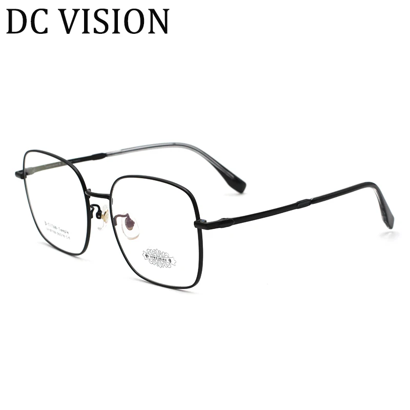 

2022 New Fashion Prescription Eyeglasses For Women Titanium Optical Glasses Frame Men Square Myopic Eyewear