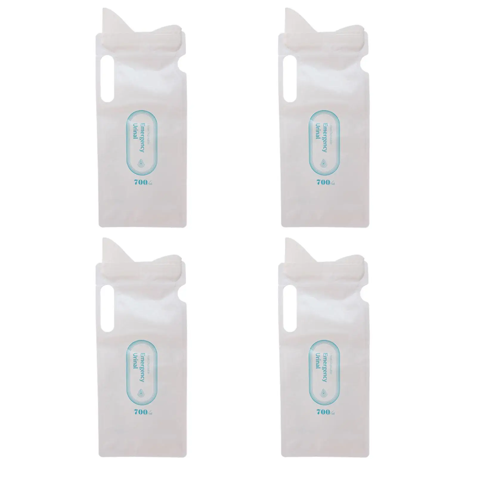 Одноразовые писсуары 4 шт. портативная туалет для мужчин и женщин мешки