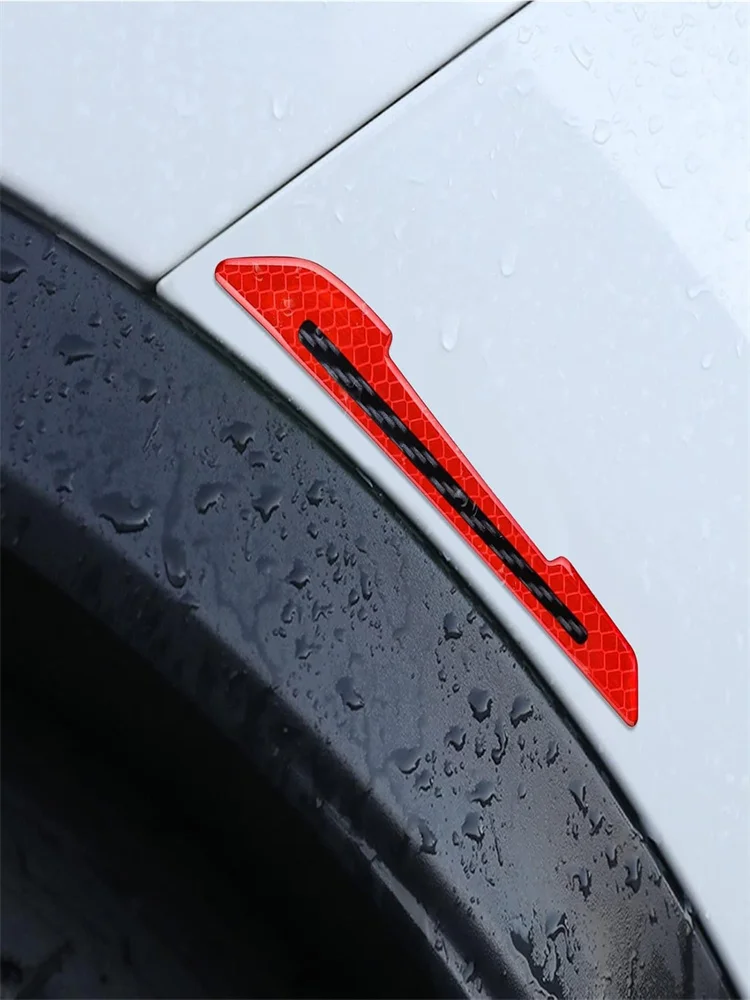 Универсальные Светоотражающие Наклейки Для Зеркал Заднего Вида Украшения