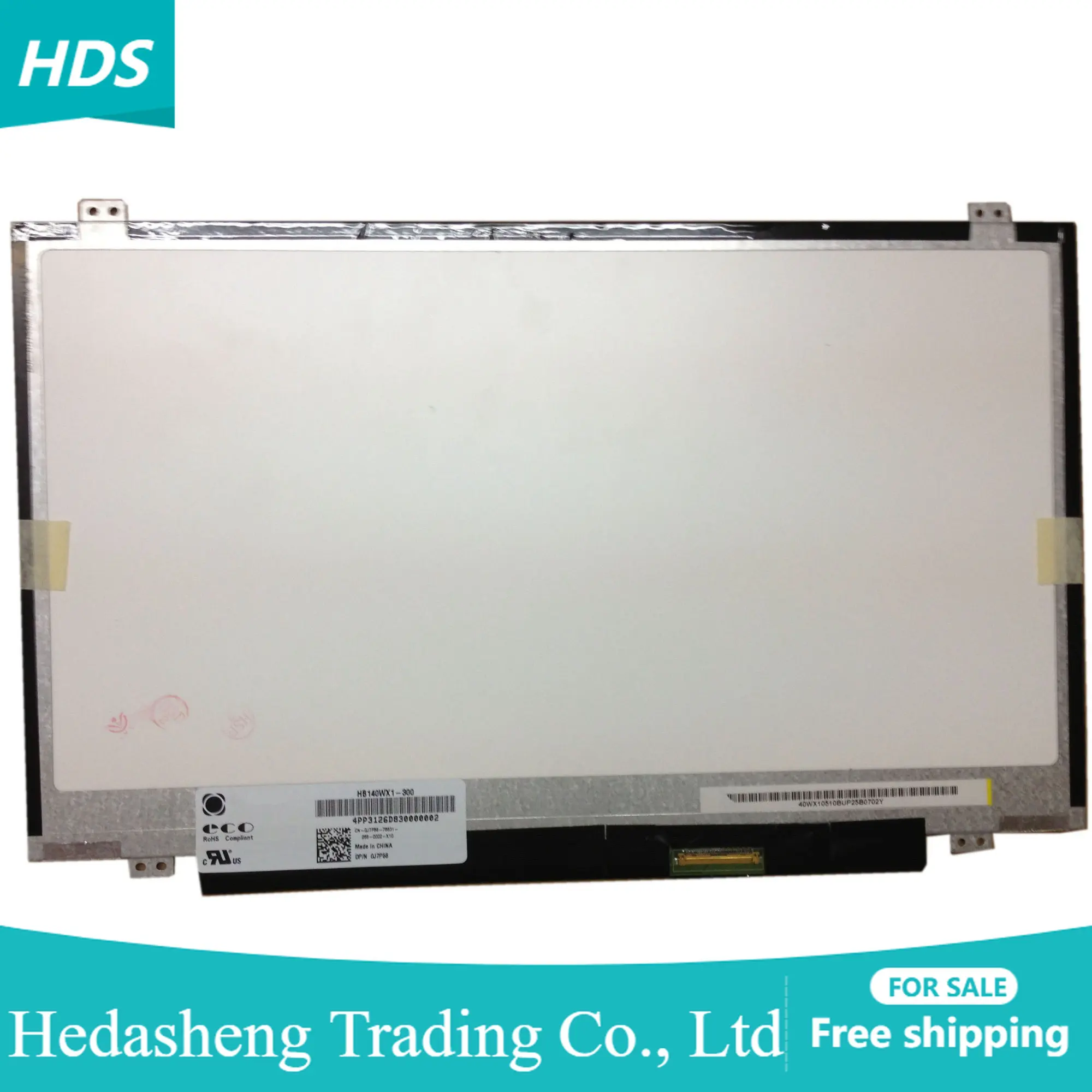 

HB140WX1-300 fit HB140WX1-400 500 600 B140XTN02.3 B140XW03 LP140WH2 TLA2 1366×768 40 PIN