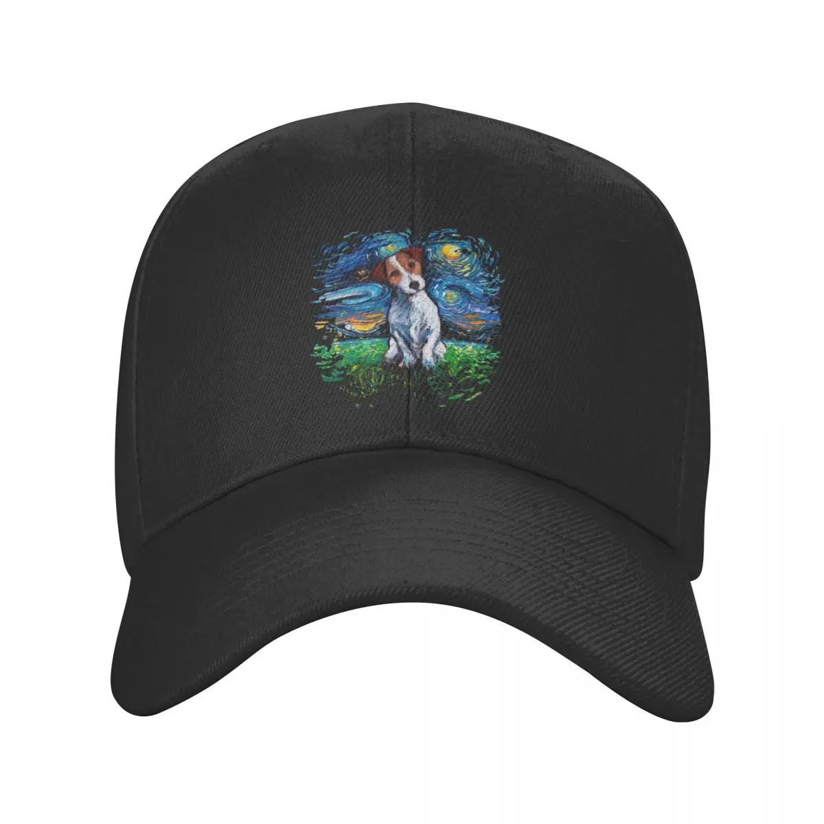 

Jack Russell Terrier Night Sky Baseball Cap Adult Dog Pet Adjustable Dad Hat for Men Women Outdoor Snapback Hats Trucker Caps