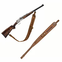 tourbon hunting rifle sling gun belt rifle 22 lr 17 hmr cartridges ammo holder shoulder strap with swivels shooting accessorie