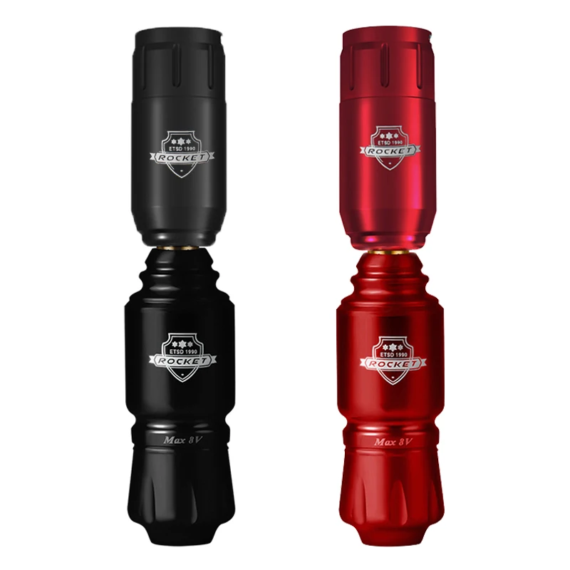 

Набор для тату-машинки, профессиональный роторный набор с японским двигателем, беспроводной источник питания для татуировок, RCA-интерфейс, ...