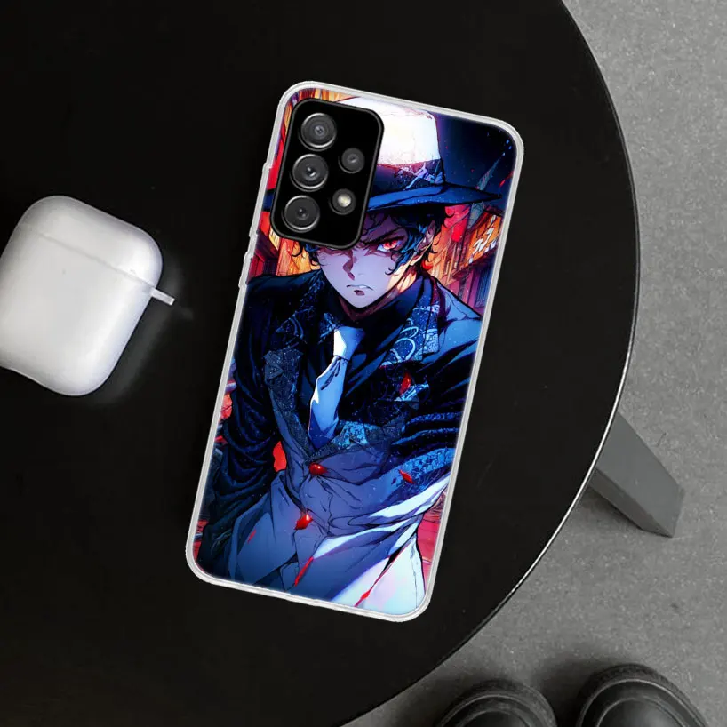 Фото Чехол Kibutsuji Muzan Demon Slayers для телефона Samsung Galaxy A12 A22 A32 A42 A52 A72 A02S A51 A50S A41 A31 A21S A20S A10S A №5