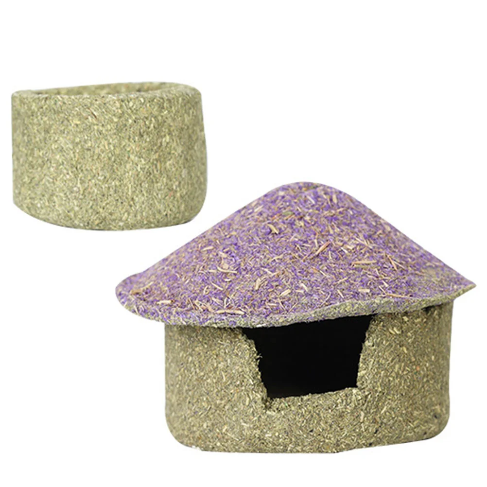 

1 set of Hamster Hideout Chinchilla House Hamster Rat Gerbils Habitat Molar Rabbit Toys