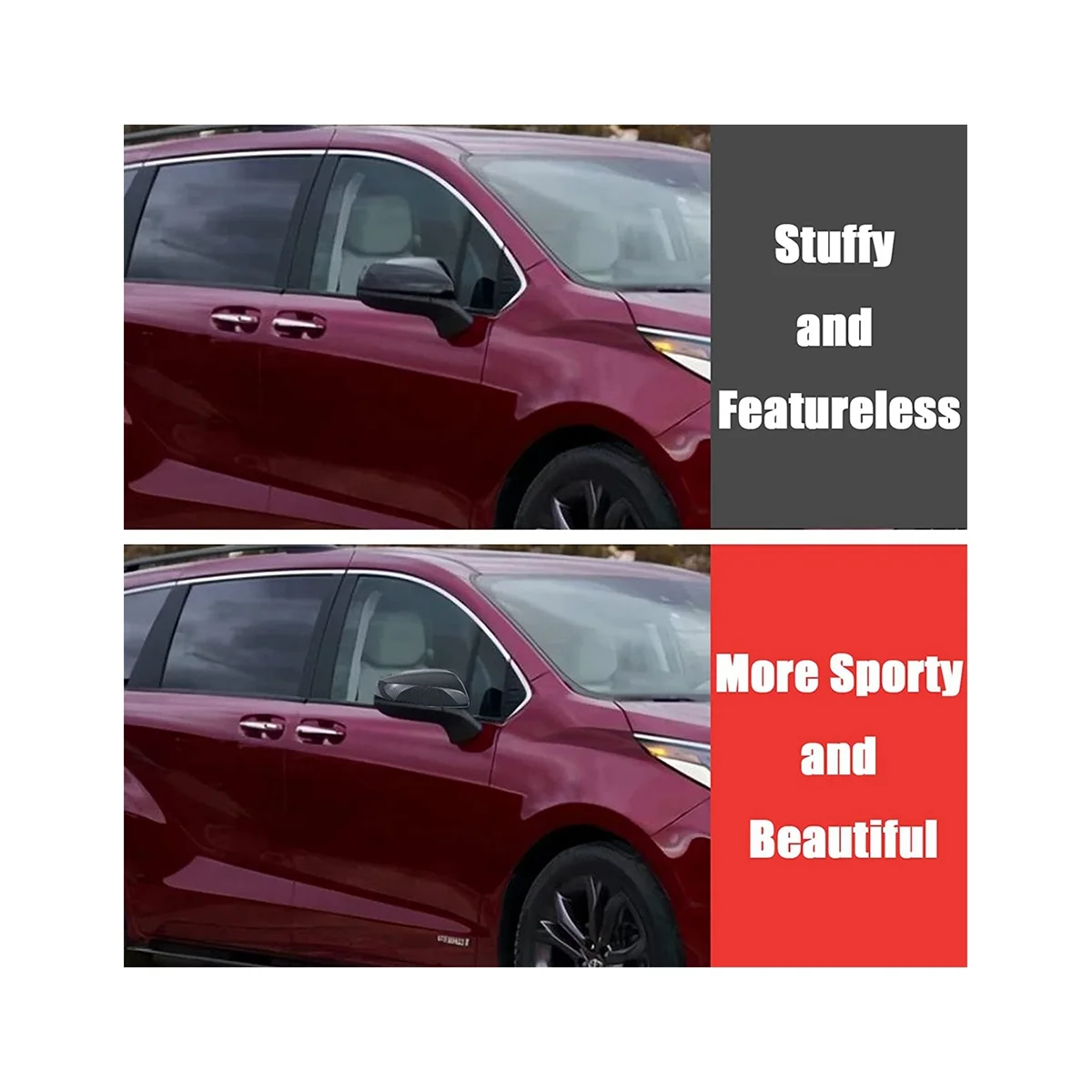 Автомобильное боковое зеркало заднего вида крышка отделка наклейка рамка для