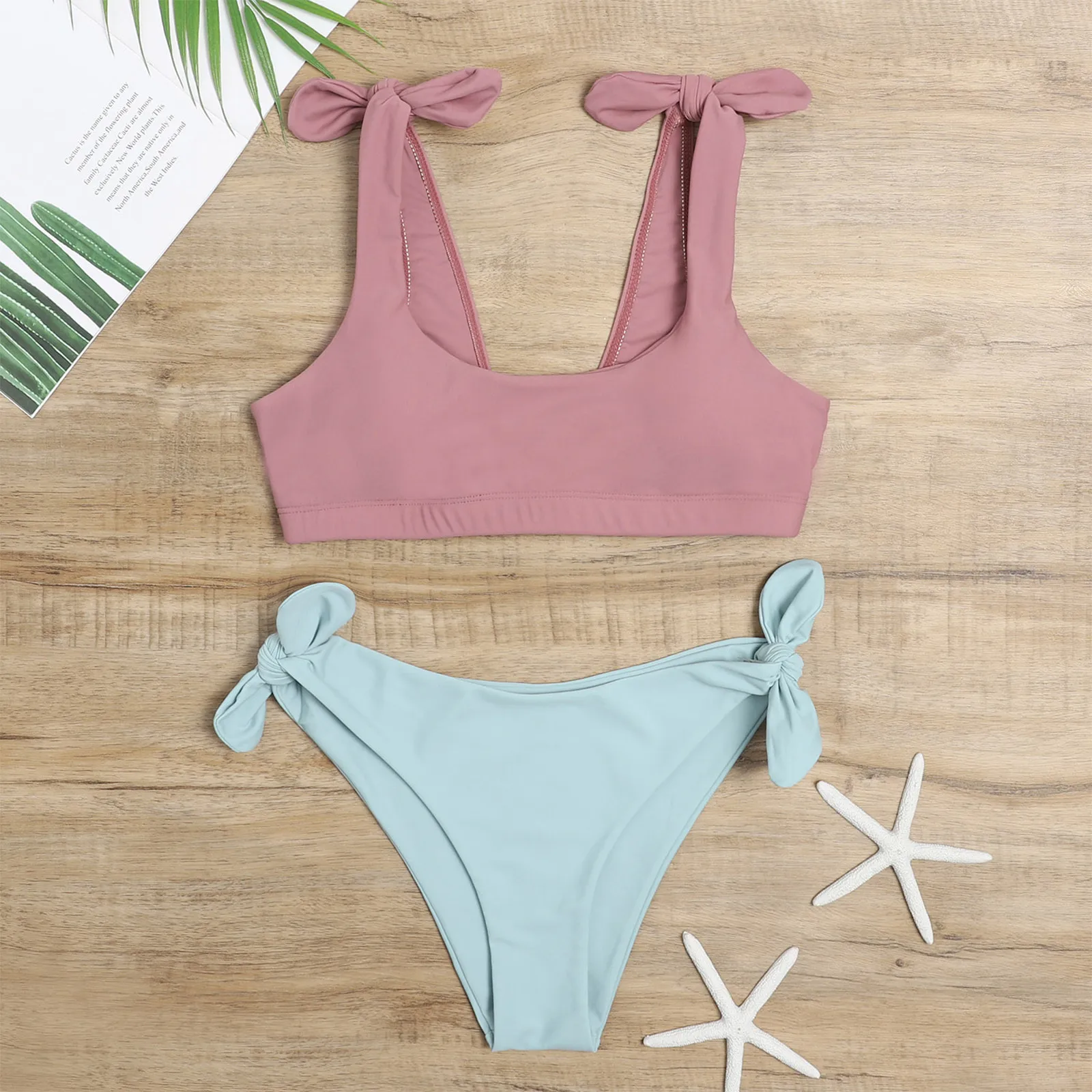 Модный женский купальник с сиамским принтом и чашками пуш-ап пляжная одежда