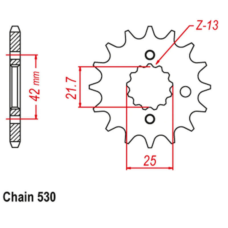 Передняя Задняя звездочка мотоцикла LOPOR 530 CNC 15T 47T для Yamaha FZS600 SP Fazer 5DM 5RT 1998-2003 FZS 600
