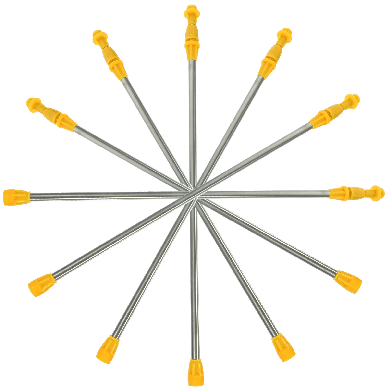 6-шт. аксессуары для распылителей стрела из нержавеющей стали телескопические