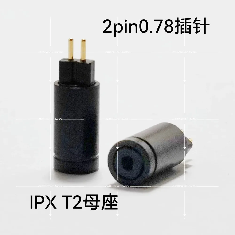 Фото Адаптер-конвертер IPX T2 на MMCX PE Ear 0.78 A2DC IE400 Ear L Pin №5