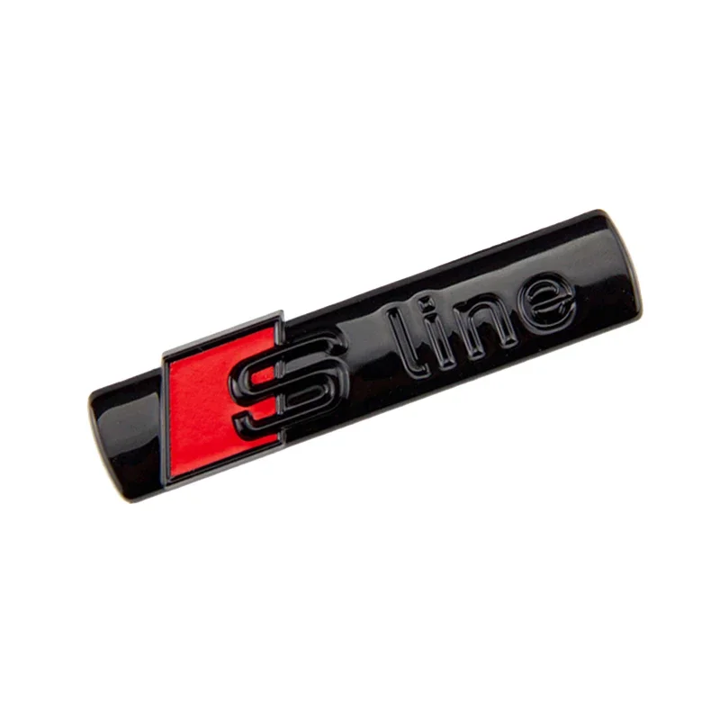 2025 Горячие автомобильные наклейки S-Line, металлический значок, наклейки на багажник на топливный бак для Audi S Line A3 Q5 A1 TT R8 Q3 A8 A4 A5 A6 Q6 S3 Q2 S1 Q