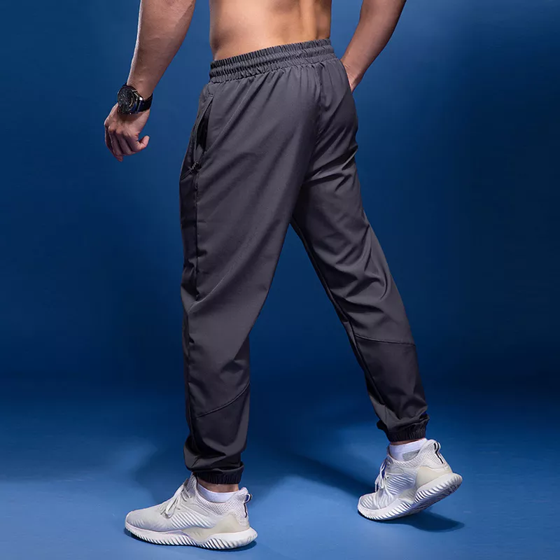 BINTUOSHI nuovi pantaloni sportivi da uomo pantaloni da corsa con tasche con cerniera pantaloni da allenamento per calcio pantaloni da jogging pantaloni da uomo pantaloni da Fitness per uomo 1